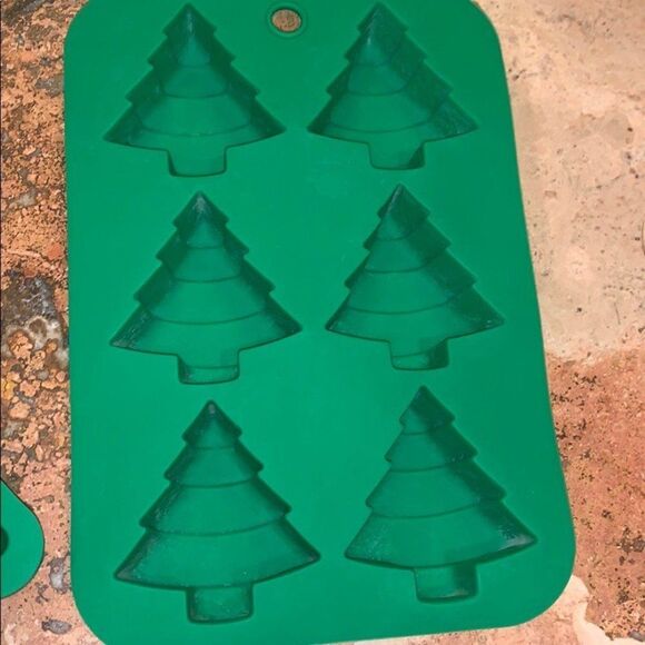 Christmas Tree Silicone Baking Molds -Green - Picture 4 of 5